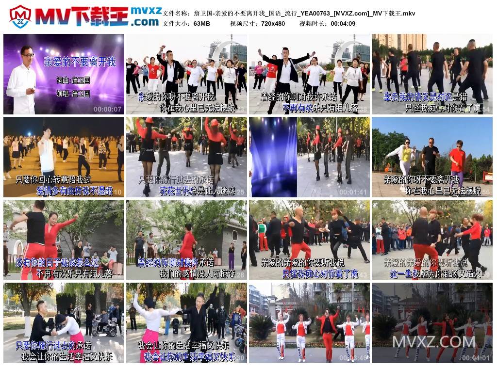 詹卫国-亲爱的不要离开我_国语_流行_YEA00763